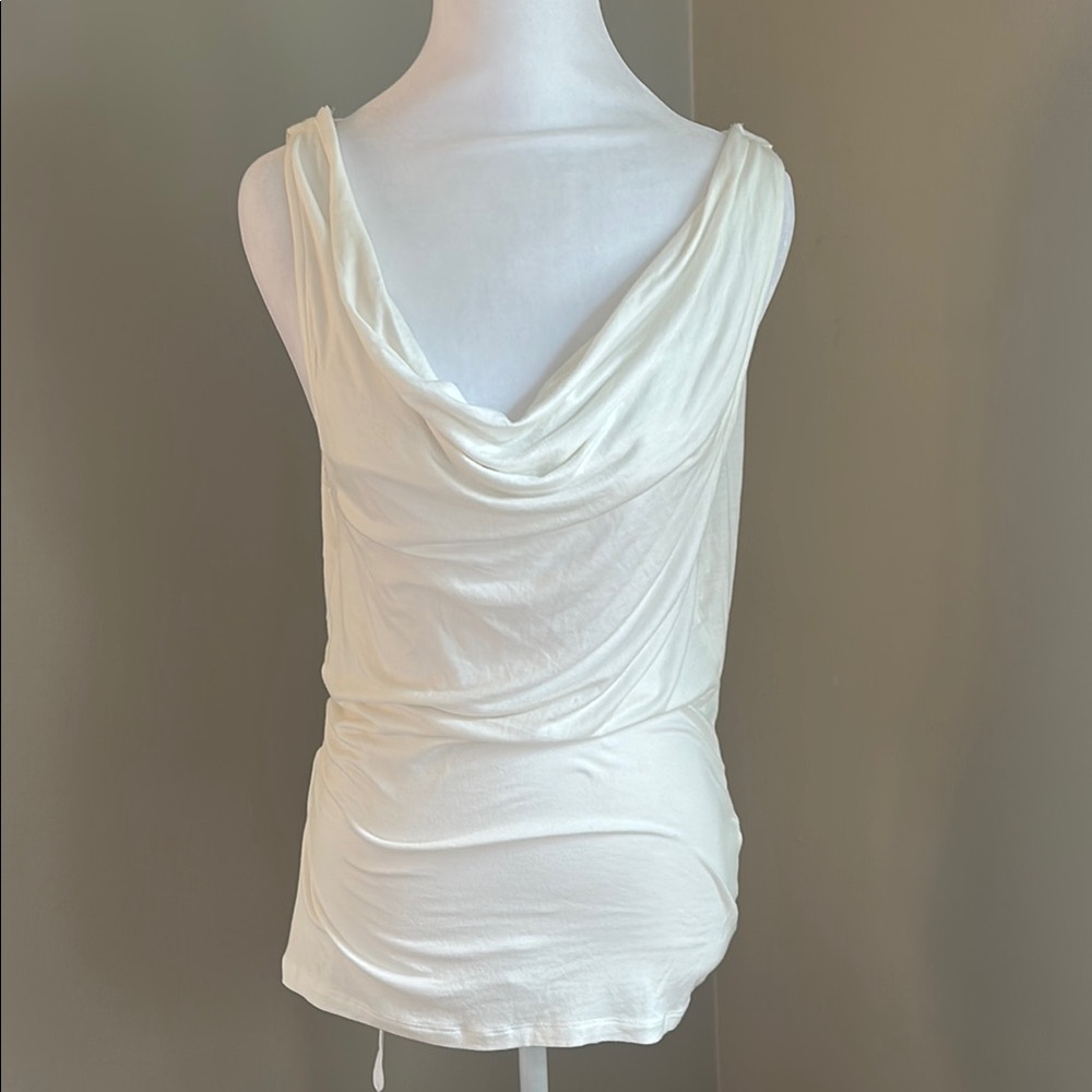 Zenana Outfitters Lace Back Tank, Sz L